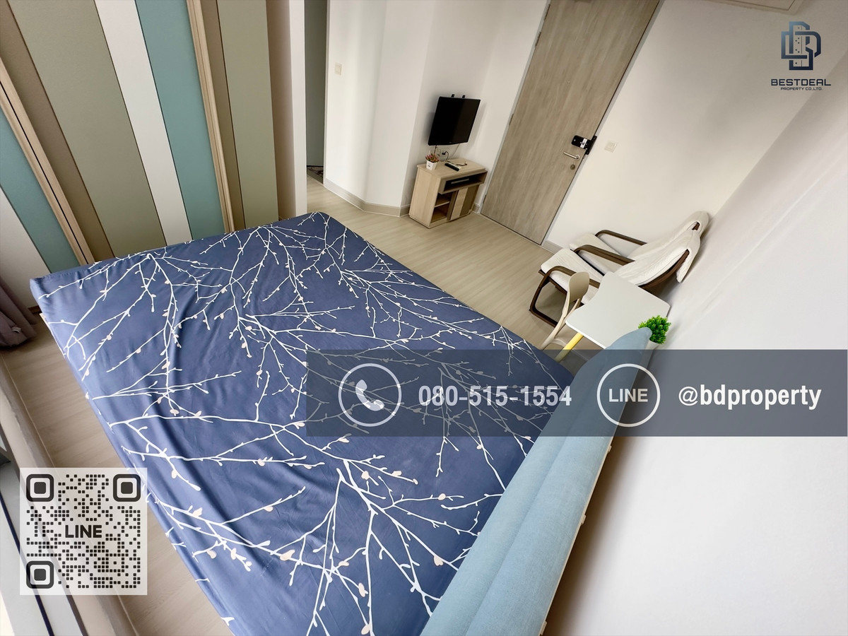 ขายด่วน/for Sell  ห้องสวย เฟอร์ครบ Studio 22 sqm.ราคาเพียง 3,290,000 บาทเท่านั้น ดูลงทุนไม่ควรพลาด ใกล้MRT และ เซ็นทรัลพระราม 9 เพียง 80 ม. – รูปที่ 4