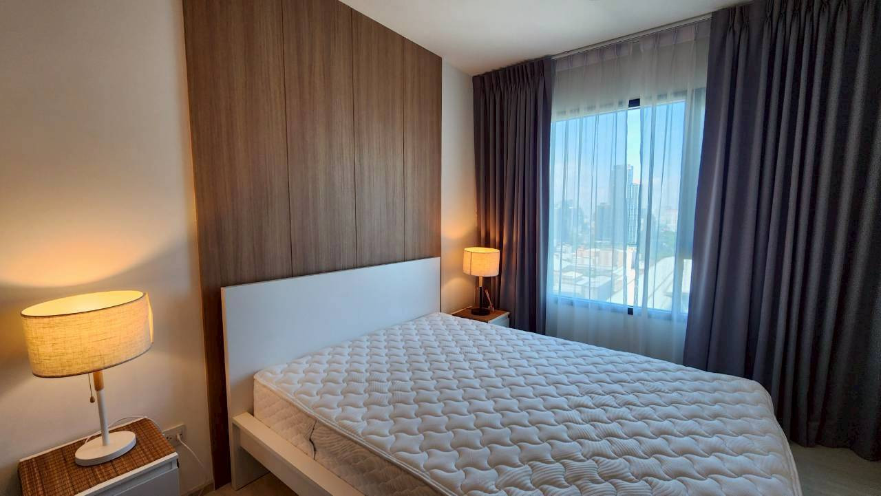🌿 Life Asoke 🌿 Beautiful room, minimal style 🛏 1 bed 35 sq.m. - Next to MRT Petchburi – รูปที่ 3