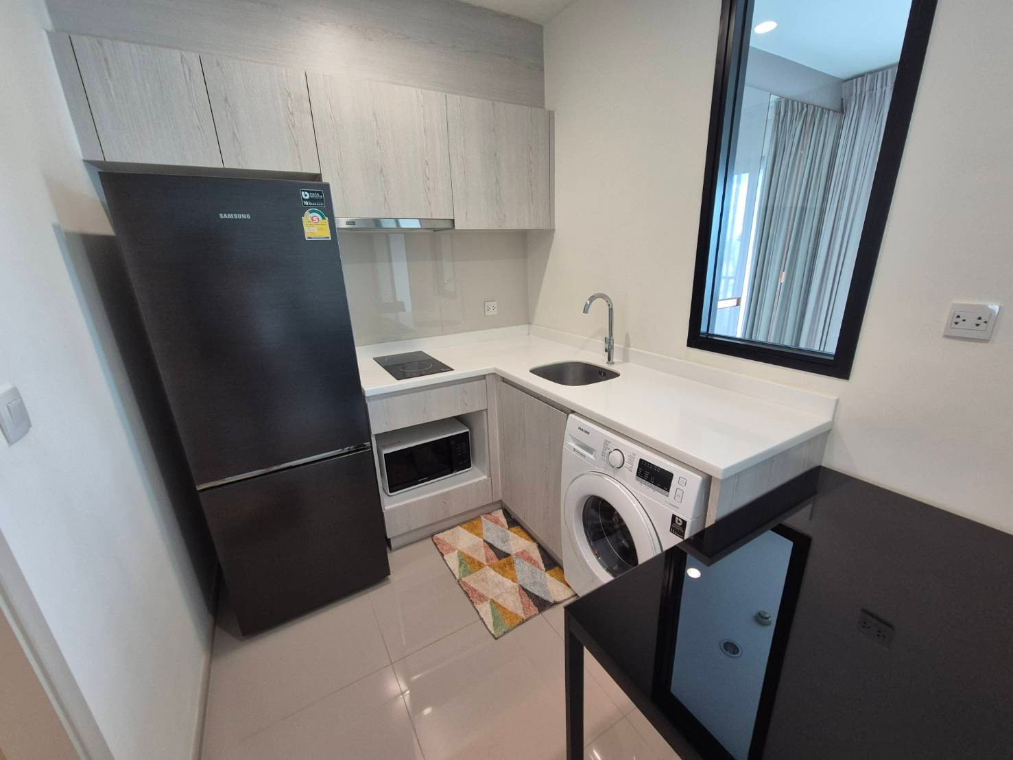 🌿 Life Asoke 🌿 ห้องสวย minimal style 🛏 1 ห้องนอน 35 ตร.ม ราคาต่อรองได้!!! - ติด MRT เพรชบุรี – รูปที่ 4
