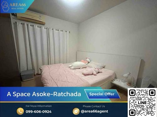 🔥 For sale!! Condo A Space Asoke-Ratchada