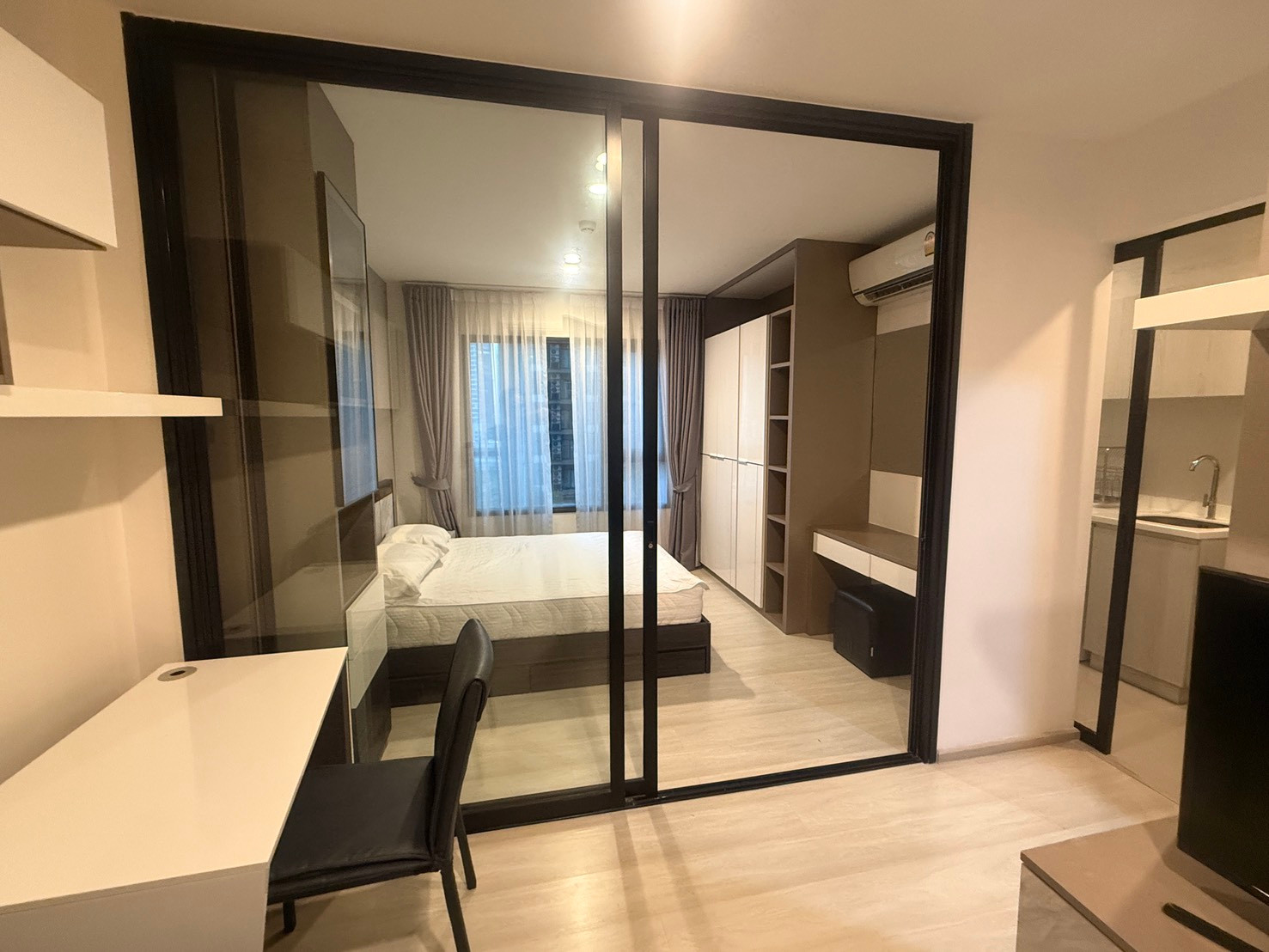 🌿 Life Asoke 🌿 Beautiful room, luxury style 🛏 1 Bed, 30 sq.m., - Next to MRT Petchburi – รูปที่ 4