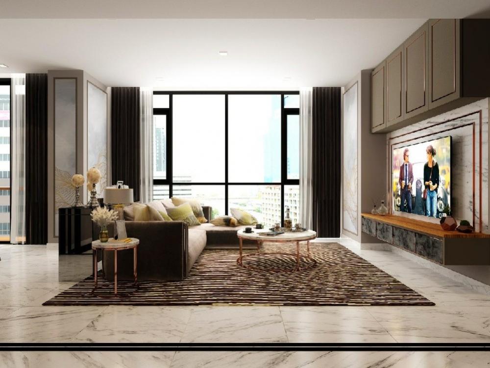 ให้เช่า 2 นอน 130,000.- แต่งครบ The Monument Thonglor วิวสวนบ้านต้นไม้ โทร 0614944697 – รูปที่ 2