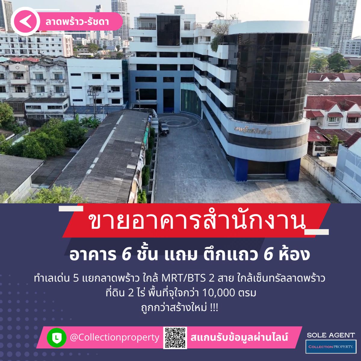 🏞️ SOLE AGENT!! 2 Rai of Prime Land for Sale at Lad Phrao Intersection - Near MRT/BTS - Central Ladprao 🏞️ 🏞️ SOLE AGENT!! 2 Rai of Prime Land for Sale at Lad Phrao Intersection - Near MRT/BTS - Central Ladprao 🏞️