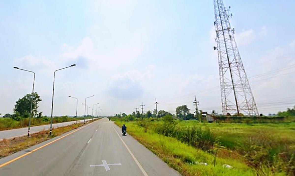 ที่ติดถนน ให้เช่า โพธิ์แทน นครนายก เดินทางสะดวก