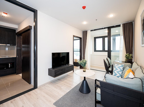 for rent XT huaykwang 1 bed nice room !! 🎁🎁 – รูปที่ 3