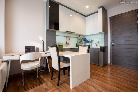 ขาย คอนโดกลางเมือง ใกล้เซ็นทรัล พระราม 9 Ivy Ampio 44 ตรม – รูปที่ 2