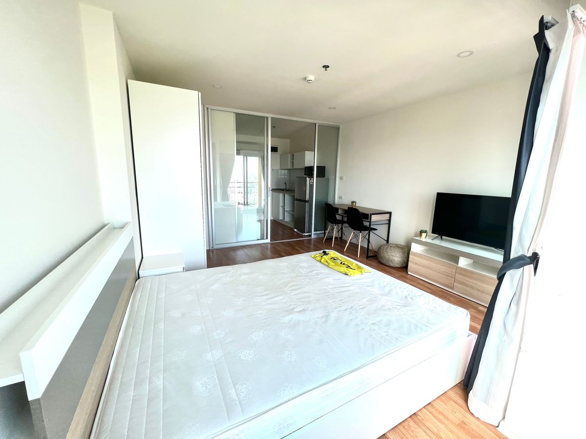 Condo for sale near Kasem Bundit University, Condo Lumpini Ville Phatthanakan Srinakarin, 1 bedroom, size 26 square meters, fully furnished, beautiful room, good atmosphere, convenient transportation Srinakarin, Phatthanakan, Krungthep Kreetha, Suan Luang