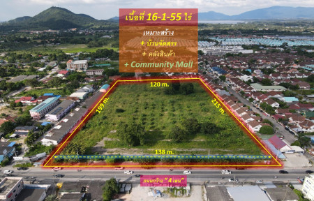 ขายที่ดิน ศรีราชา—ถนนไร่กล้วย จ.ชลบุรี 16-1-55 ไร่ (ใกล้ Robinson และ Central ศรีราชา) เหมาะสร้างบ้านจัดสรร คลังสินค้า และ Community Mall – รูปที่ 2