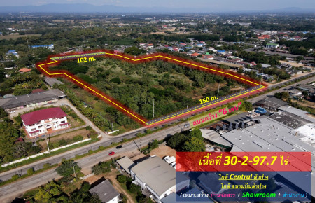 ขายถูกที่สุด! ที่ดิน อำเภอเมืองลำปาง-ติดถนนพหลโยธิน (ใกล้ Central Plaza ลำปาง) 30-2-97 ไร่ #หน้ากว้าง 150 m. ติดถนนทั้งด้านหน้าและด้านหลัง ขายถูกที่สุด! ที่ดิน อำเภอเมืองลำปาง-ติดถนนพหลโยธิน (ใกล้ Central Plaza ลำปาง) 30-2-97 ไร่ #หน้ากว้าง 150 m. ติดถนนทั้งด้านหน้าและด้านหลัง