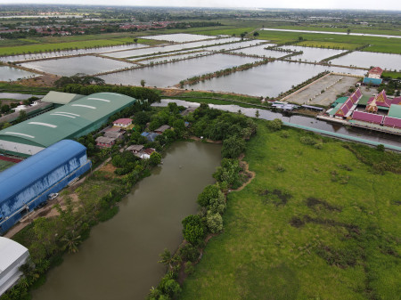 ขาย ที่ดิน ที่ดินลาดกระบัง ใกล้สุวรรณภูมิ Airport 8 Km.—ติดถนนกว้าง 6 เลน (เหมาะสร้างหมู่บ้าน โครงการจัดสรร แนวราบ) 544-2-98.4 ไร่ – รูปที่ 2