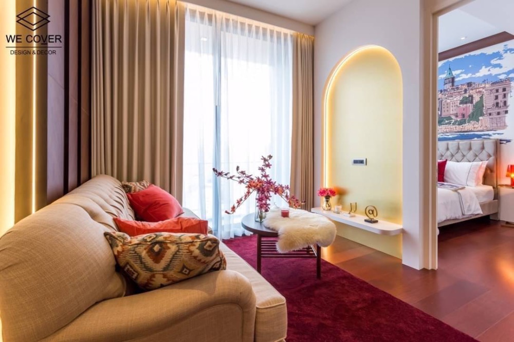 for rent Khun by yoo 1 bed nice decoration 🌈🌈 – รูปที่ 4