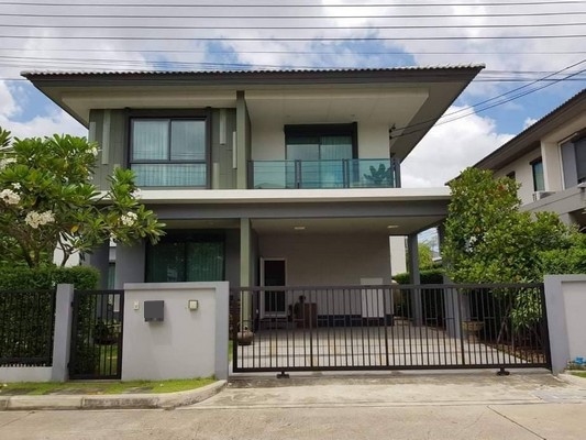 sss296  ขาย  บ้านเดี่ยว บุราสิริ วงแหวน-อ่อนนุช Burasiri Wongwaen-Onnut หลังมุม