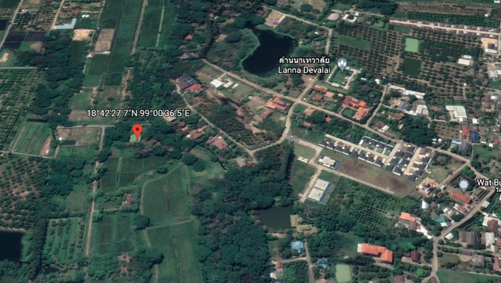 Land for sale / rent, Saraphi, Chiang Mai, over 4 rai, can be divided or converted – รูปที่ 4