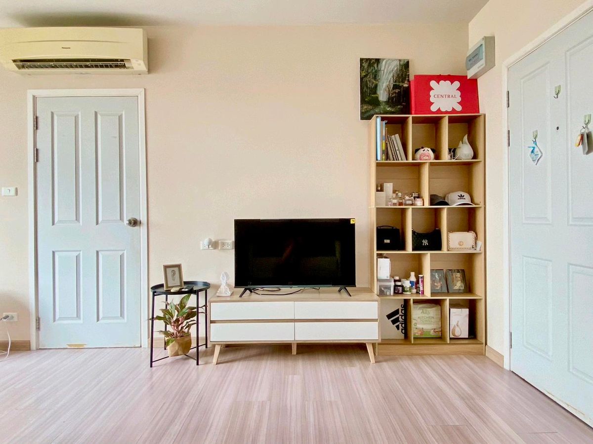ให้เช่าคอนโด พลัม นวมินทร์ 86 Plum Condo Nawamin 30 ตรม ราคา  6,000 บาท ห้องใหม่ ตึก c ชั้น  4 ห้องเลขที่ 799/100 – รูปที่ 2