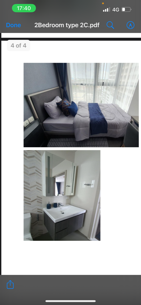 for rent Oka haus 2bed 2 bath special deal 💟 – รูปที่ 2