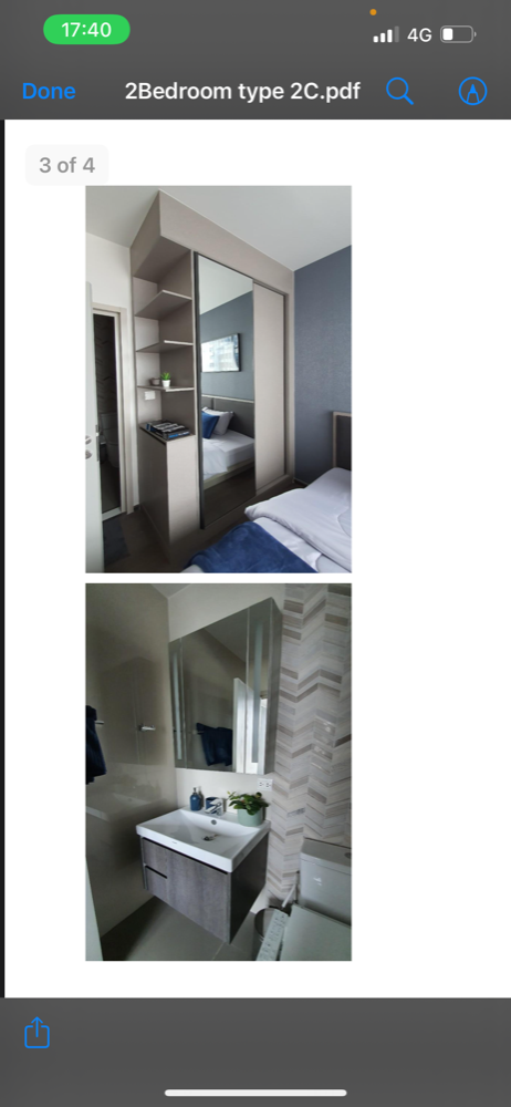 for rent Oka haus 2bed 2 bath special deal 💟 – รูปที่ 3
