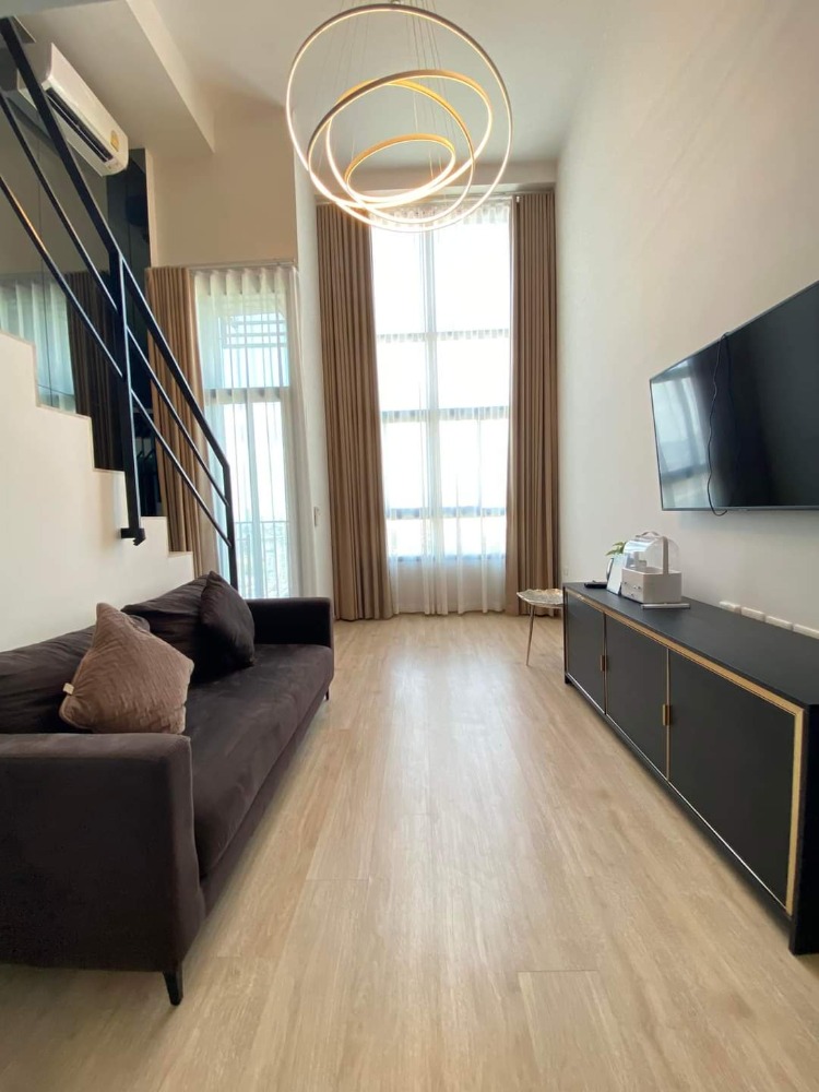 🔥ให้เช่าคอนโด ไอดีโอ พระราม 9-ตัดใหม่ ห้อง duplex วิวเมือง