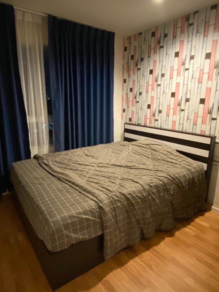 Condo for sale, Lumpini Park Nawamin, Sri Burapha, 1 bedroom, size 26 sq m., fully furnished, for sale with tenant, beautiful room, good view, complete common area, convenient transportation, Nida Institute, Bang Kapi, Seri Thai,