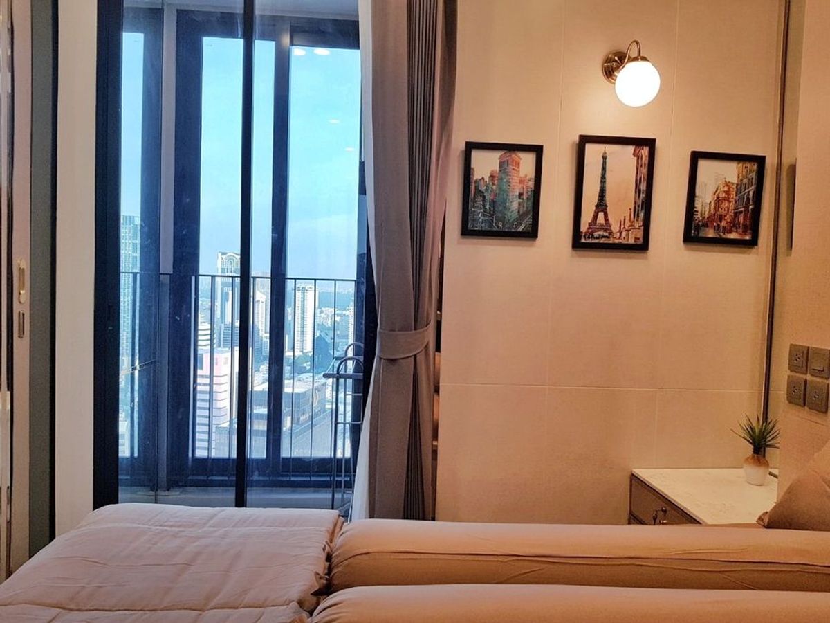 🌿Ashton Chula-Silom🌿 วิวดี ห้องตกแต่งน่าอยู่ทันสมัย 🛏 1 ห้องนอน 31.10 ตร.ม, price negotiable!!! - Next to MRT สามย่าน – รูปที่ 3