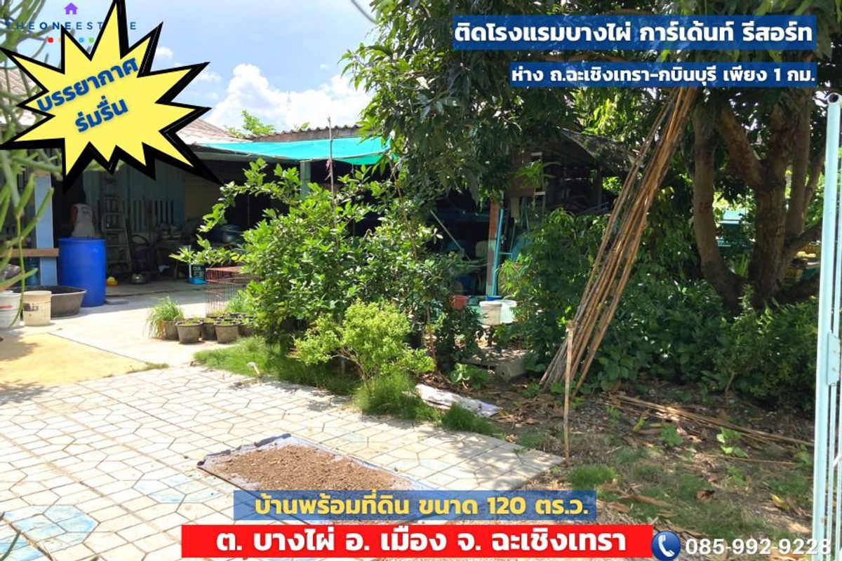 🌿Single house with land for sale, 120 sq m, near Paet Riu city. Shady atmosphere Perfect for investors and families looking for a new home! 🌿Single house with land for sale, 120 sq m, near Paet Riu city. Shady atmosphere Perfect for investors and families looking for a new home!