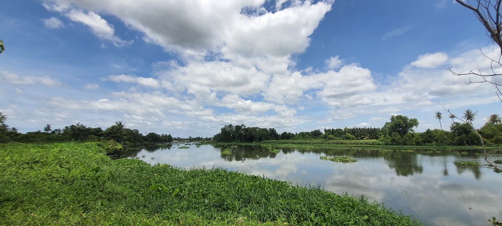 ให้เช่าที่ดินริมแม่น้ำท่าจีน สามพราน นครปฐม วิวสวยมาก!!