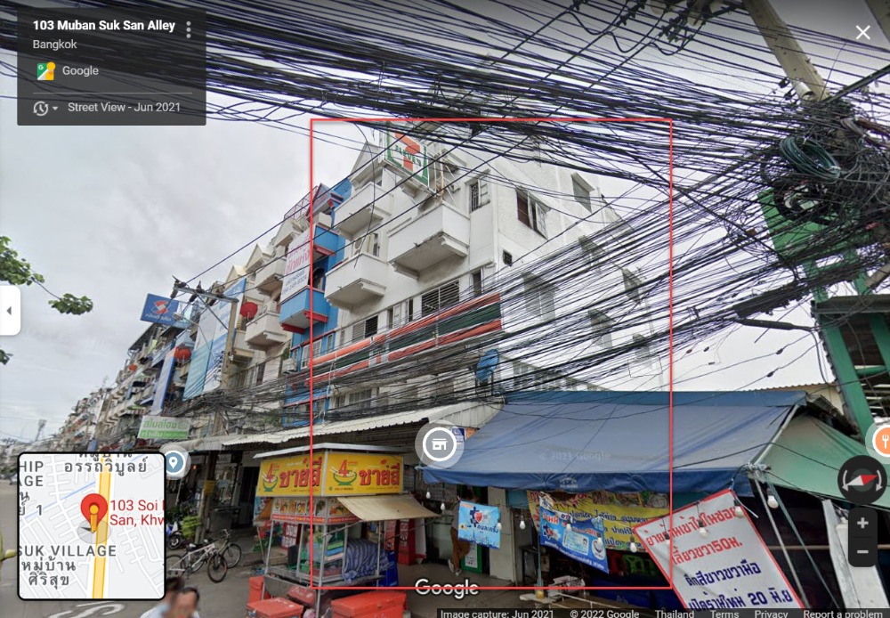 [Sale] 4.5 storey commercial building, 2 booths, next to the main road Kanchanaphisek.