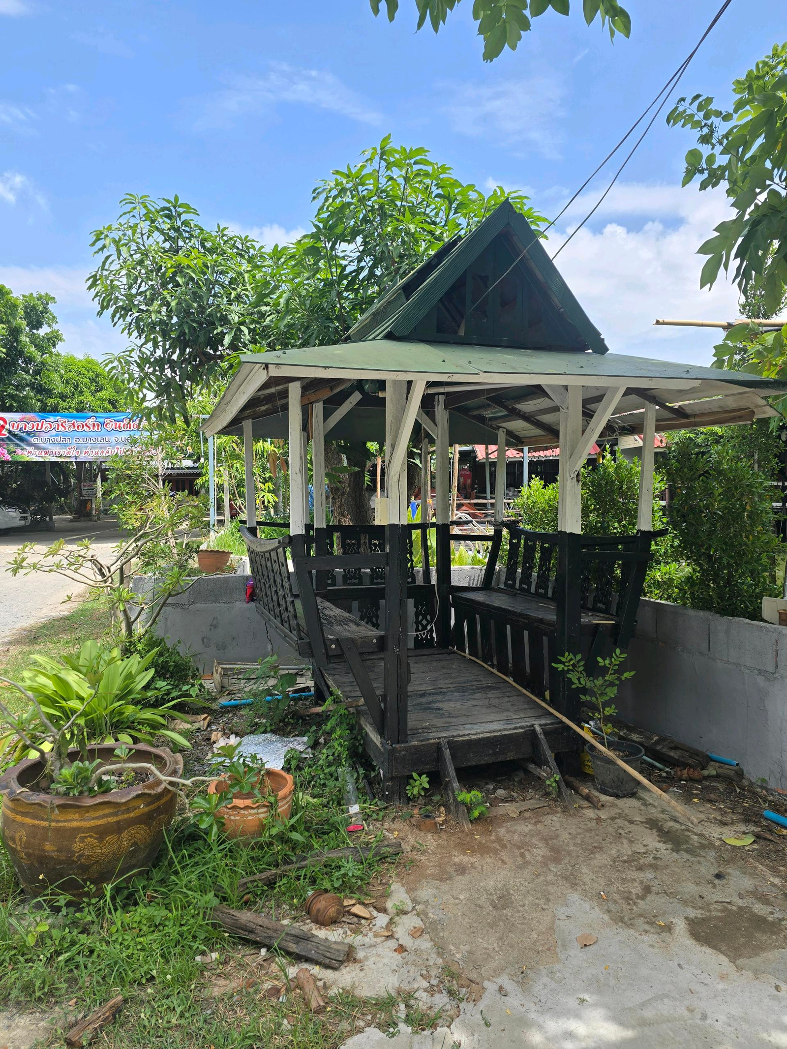 ให้เช่า เป็นบ้านชั้นเดียว บ้านในสวน(บางปลารีสอร์ท) ต.บางปลา อ.บางเลน จ.นครปฐม – รูปที่ 3