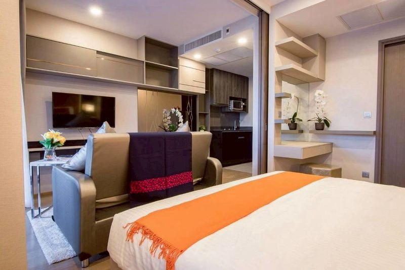 🌿Ashton Chula-Silom🌿 Nice room, hight floor 🛏 1 ห้องนอน 34.5 sq.m, price negotiable!!! - Next to MRT สามย่าน – รูปที่ 4