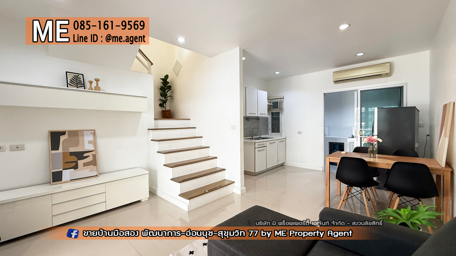👉More than worth it! 👈For rent, Villette Light Phatthanakan 38, near the park and swimming pool, fully furnished, convenient travel, 15 minutes to Thonglor 064-954-9619 (RTG21-18) – รูปที่ 4