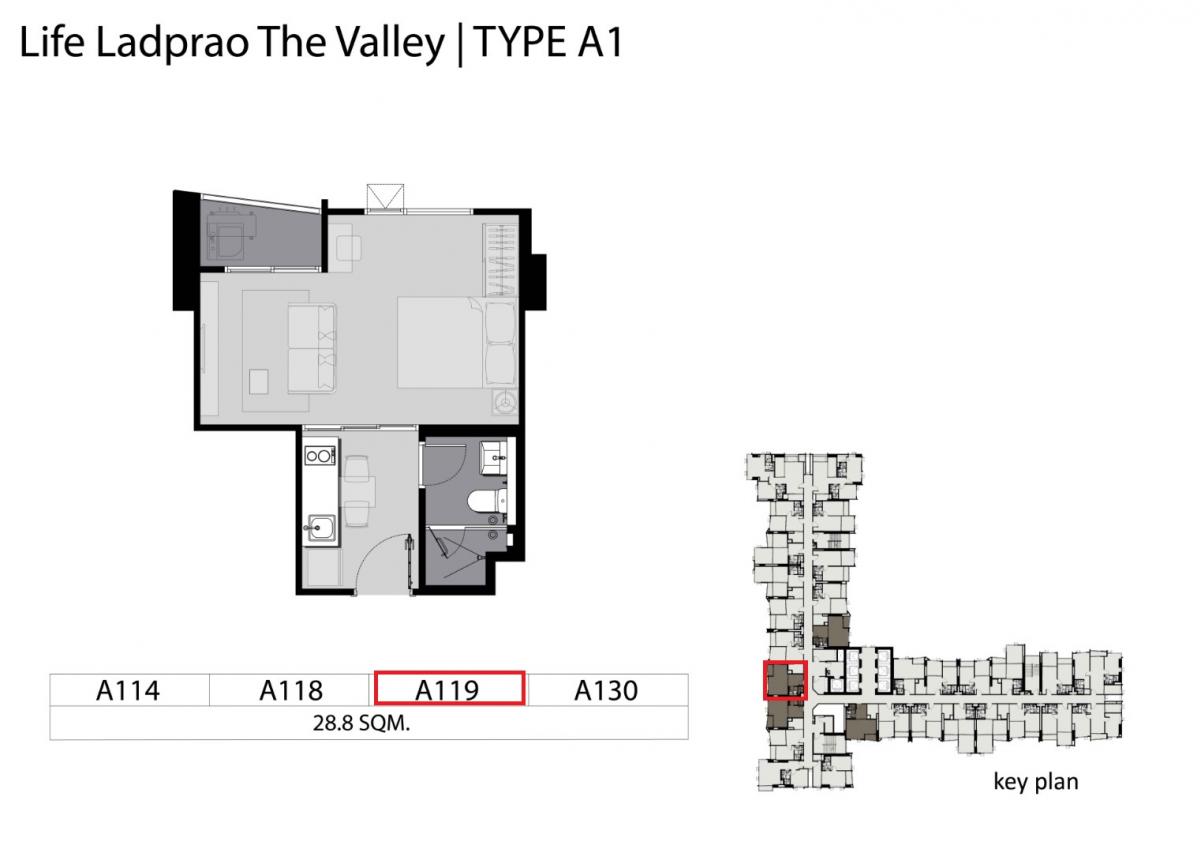 Special price Life Ladprao Valley, 35th floor, south of Chatuchak Park view Special price Life Ladprao Valley, 35th floor, south of Chatuchak Park view