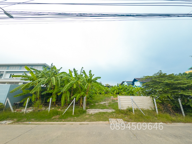 ขายที่ดิน สุคนธสวัสดิ์ 14 ขนาด 200 ตรว. หน้ากว้าง 25.5 เมตร เข้าซอยเพียง 200 เมตร ถมแล้ว สภาพแวดล้อมดี เหมาะปลูกบ้าน – รูปที่ 3