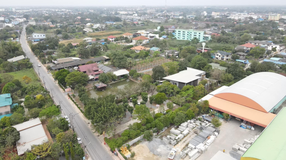 Land for sale + restaurant, Nakhon Chai Si District, Nakhon Pathom Province, in front of the municipal road 1, behind the road, a local highway, 2 rai 2 ngan, 54.5 sq m. Special price. – รูปที่ 3