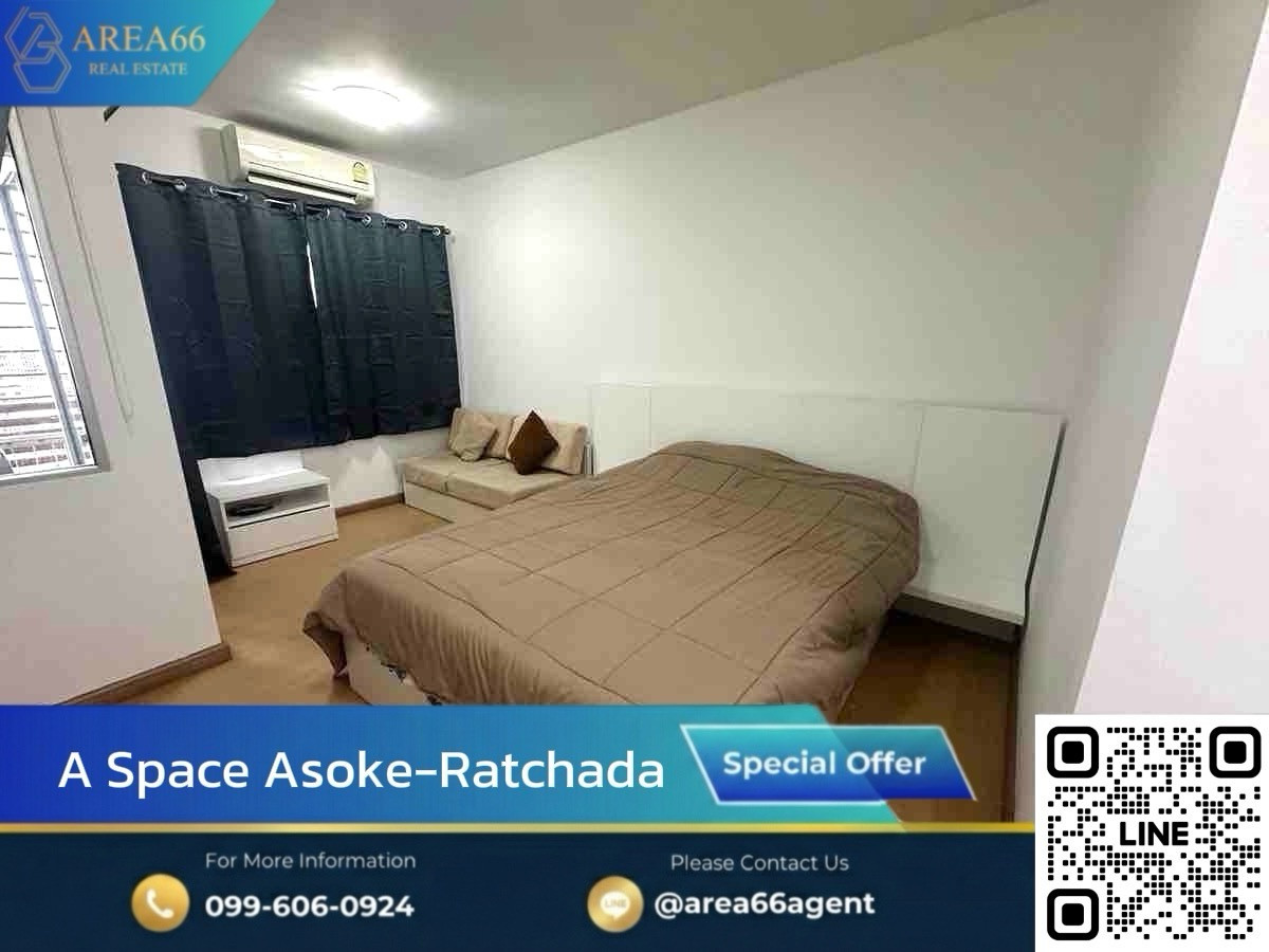 🔥 For sale!! Condo A Space Asoke-Ratchada