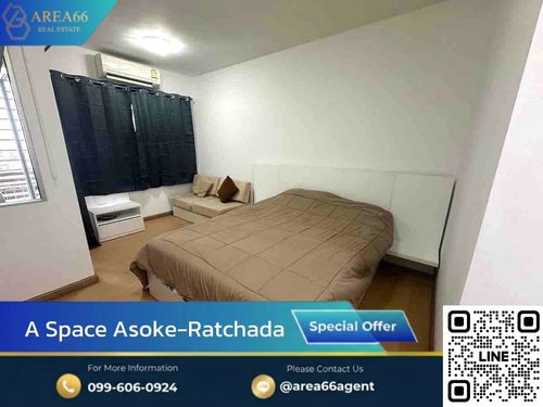 🔥 ขายด่วน!! คอนโด A Space อโศก-รัชดา