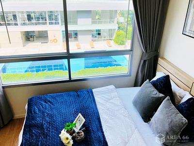 🔥 ห้องชั้น 4 วิวสระ ลดราคา รีบเลย!!! ขายคอนโด Lumpini Ville อ่อนนุช – พัฒนาการ