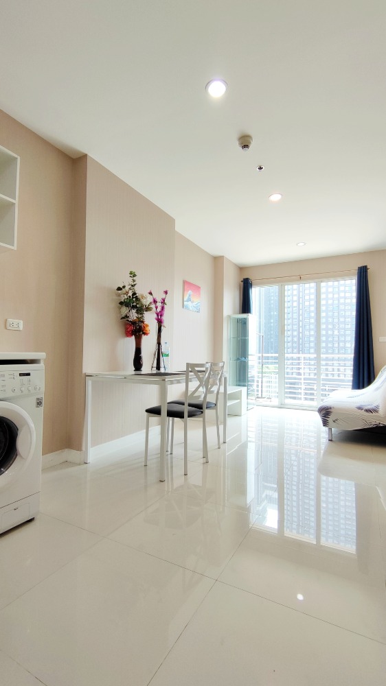 Condo for sale, The Mark Ratchada-Airport Link, 1 bedroom, 39 sqm., 10th floor, near Rama 9 intersection and MRT, beautiful room, peaceful, fully furnished, ready to move in