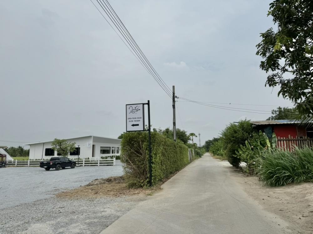 ที่ดิน วิวทุ่งนา ถนนบ้านกล้วย-ไทรน้อย ซอยนาทอง 200 ตรว. ถมแล้ว เข้าซอยแค่ 200 เมตร เหมาะปลูกบ้านสวนเกษตร   – รูปที่ 3