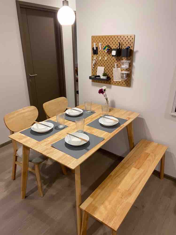 for rent The Line phaholyothin park 2 bed special deal!! 💜 – รูปที่ 2