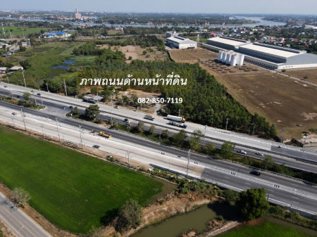ขายถูกที่สุด! ที่ดินปทุมธานี ติดถนนกาญจนาภิเษก-กว้าง 12 เลน (เหมาะทำ คลังสินค้า + ปั๊มน้ำมัน + โรงงาน + โครงการจัดสรร) 64-0-25 ไร่ – รูปที่ 3
