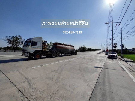 ขายถูกที่สุด! ที่ดินปทุมธานี ติดถนนกาญจนาภิเษก-กว้าง 12 เลน (เหมาะทำ คลังสินค้า + โรงงาน + โครงการจัดสรร) 227-1-12 ไร่ หน้ากว้าง 243 m. – รูปที่ 4