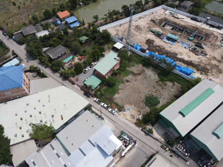 ขายถูก! ที่ดินถนนแพรกษา อ.เมืองสมุทรปราการ (ผังสีม่วง : Zone อุตสาหกรรม และคลังสินค้า) 1-0-74 ไร่ ถนนกว้าง 10-12 m. รถบรรทุกสัญจรสะดวก – รูปที่ 4