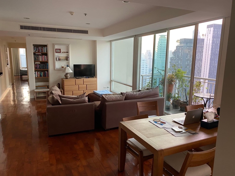 Special deal for rent Baan Siri 31 3 bedrooms 3 baths big balcony good view high floor 2 parkings – รูปที่ 2
