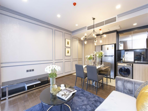 for rent The Line ratchathewi 2 bed nice decor !! – รูปที่ 4