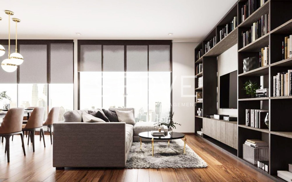 🔥Modern &amp; Luxury Style 2 Bed 95 sq.m. Corner (Combined Unit) Close to BTS Phrom Phong at Park 24 or Park Origin Phrom Phong Condo / For Sale