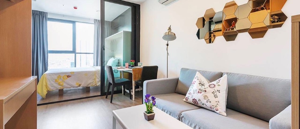 for rent ideo Q chula 1 bed special deal ! 💜 – รูปที่ 3
