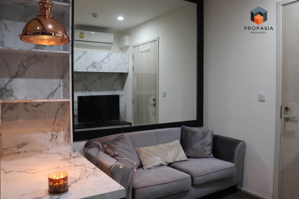 ให้เช่าห้อง Life Asoke 1 นอน 1 น้ำ ,30 ตร.ม ใกล้ มศว. Fully Furnished ติด Airport Link, MRT เพชรบุรี – รูปที่ 3