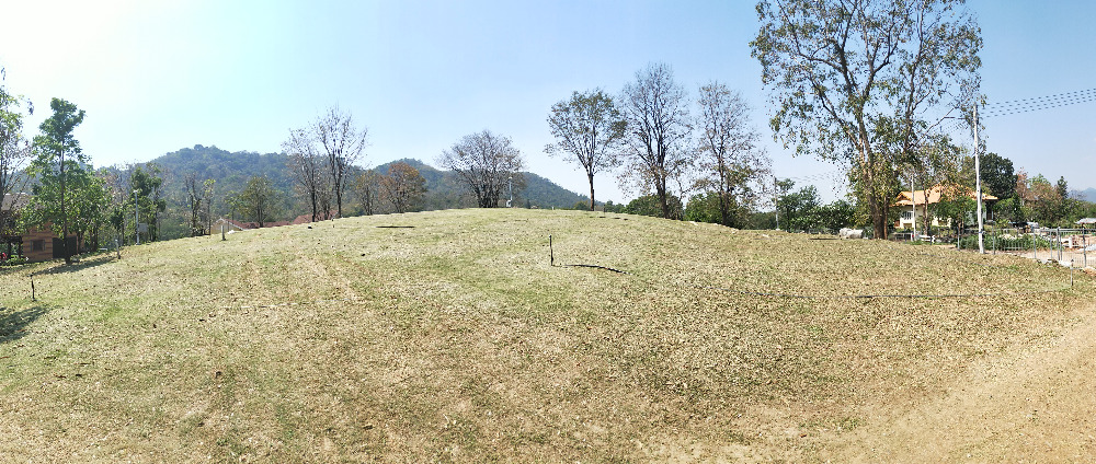 Empty land in Muak Lek, 265 square meters, beautiful view in the Senior Co-Housing 1 project.