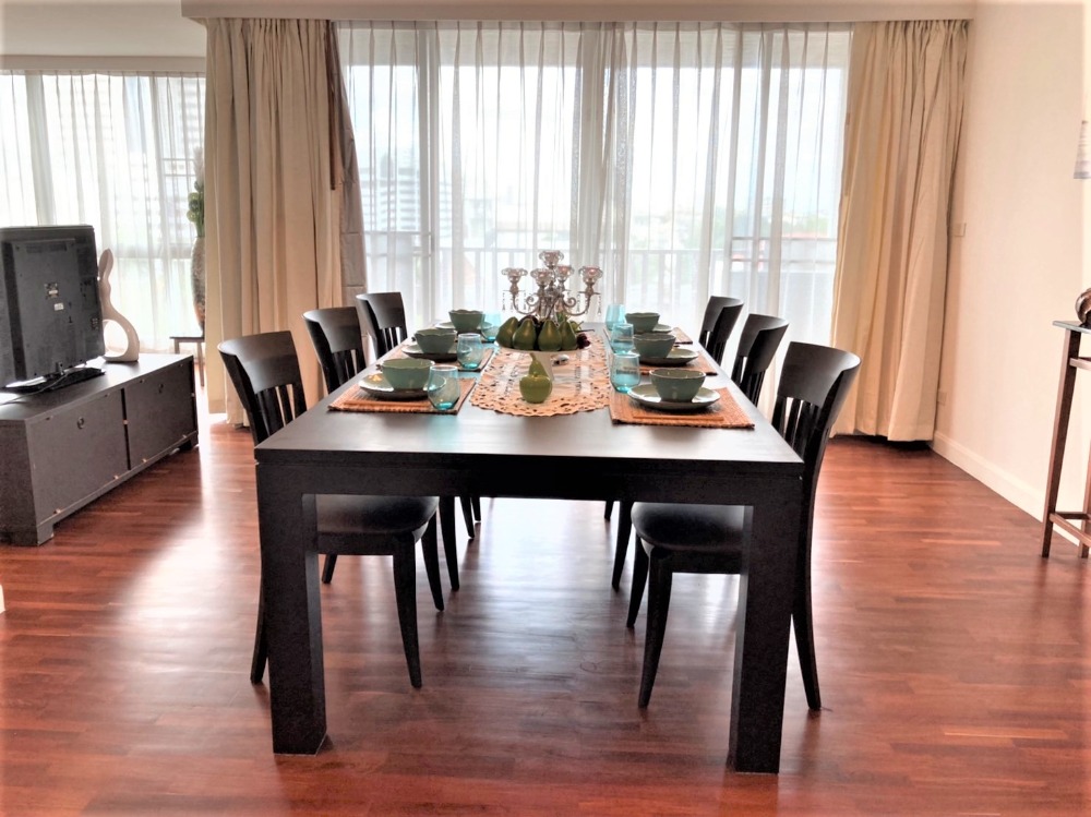 #PetFriendly Sathorn Gallery Residences Silom Area, large Unit 270sqm.  Rent 120,000Baht.