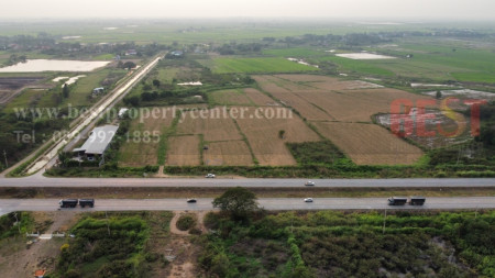 ขาย ถูก ที่ดินเปล่า ติดถนน 347 ปทุมธานี - บางปะหัน อยุธยา ใกล้ๆ แยก ทุ่งมะขามหย่อง – รูปที่ 4