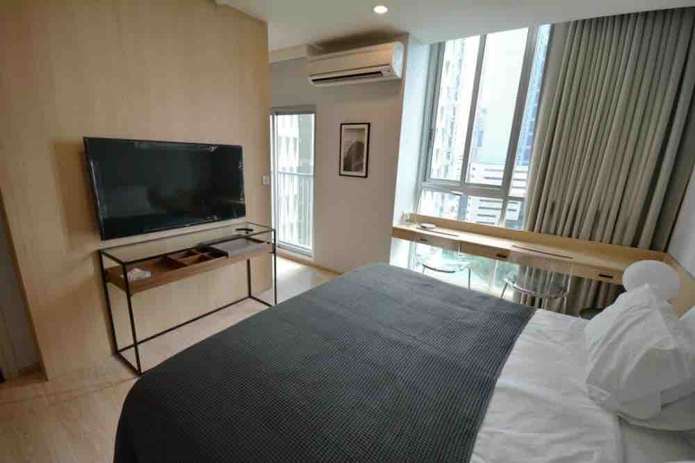 For rent Noble Revolve Ratchada 2 bedrooms 2 baths unblocked view – รูปที่ 2